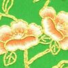 10Crt Gold Thread Silk Embroidered Peach Blossom Round Mat3