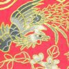 10Crt Gold Thread Silk Embroidered Phoenix Mat (Red)3