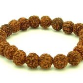 5 Faceted Rudraksha Mala 10Mm Bracelet1