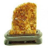 5 Inch Feng Shui Citrine Plate For Prosperity1