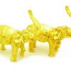 A Pair Of Mini Golden Elephants2