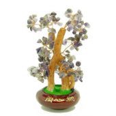 Amethsyt Quartz Crystal Feng Shui Gem Tree1