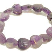 Amethyst Hearts Bracelet1