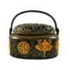 Antiquated Brass Trinket Box with 8 Auspicious Objects2