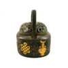 Antiquated Brass Trinket Box with 8 Auspicious Objects4