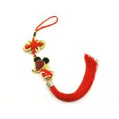 Bejeweled Prosperity Rat Hanging (REDPINK)1