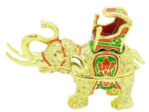 Bejeweled Wish-Fulfilling Elephant For Fortune - Buy-FengShui.com