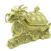 Brass Dragon Tortoise Jewelry Box1