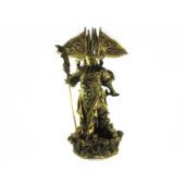 Brass Majestic Five Flags Kwan Kung Statue (XL)1