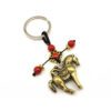 Brass Monkey on Horse Keychain1