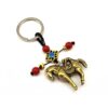 Brass Monkey on Horse Keychain2