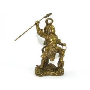 Brass Nazha Statue - Lazha San Tai Zhi - Taoism - Buy-FengShui.com