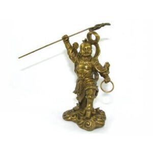 Brass Nazha Statue - Lazha San Tai Zhi - Taoism 哪吒1