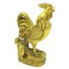 Brass Rooster With Bamboo1