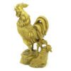 Brass Rooster With Bamboo2