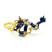 Celestial Water Dragon Feng Shui Keychain1