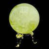 Citrine Crystal Sphere Ball With Golden Stand (66Mm To 74Mm)2