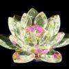 Clear Crystal Lotus Blossom Flower1