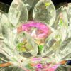 Clear Crystal Lotus Blossom Flower5