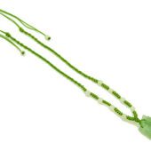 Double Bamboo Jade Pendant With Necklace1