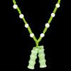 Double Bamboo Jade Pendant With Necklace3