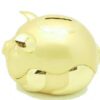 Elegant Golden Boar Piggy Bank3
