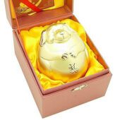 Elegant Golden Dog Piggy Bank1