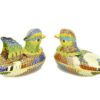 Enamel Mandarin Ducks For Marital Bliss Jewel Box (L)4