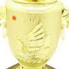 Exquisite Golden Vase With Chinese Junk7
