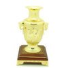 Exquisite Golden Vase With Running Horses2
