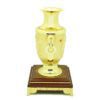 Exquisite Golden Vase With Running Horses4