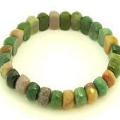 Faceted Bloodstone Bracelet1