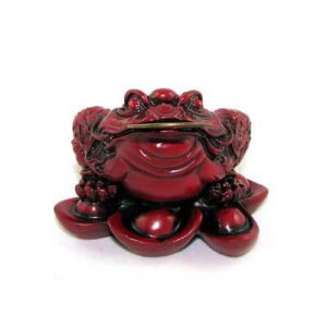 Feng Shui Money Frog on Ingots - Three Legged Toad1
