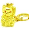 Fortune Cat Money Bringing Golden Key Chain3