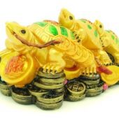 Fuk Luk Sau Three Tier Tortoise on Treasures1