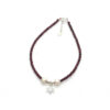 Garnet with Pearls Anklet 石榴石2
