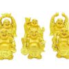 Golden Laughing Buddha For Ultimate Wealth (Large Set Of 6)1