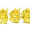 Golden Laughing Buddha For Ultimate Wealth (Large Set Of 6)3