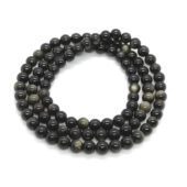 Golden Obsidian 3 Rounds Bracelet (6mm)1