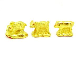 Golden Three Zodiac Buddies - Rabbit, Sheep & Boar1