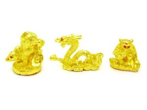 Golden Three Zodiac Buddies - Rat, Dragon & Monkey1
