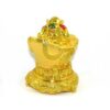 Good Fortune Golden Ingot with Treasure for Prosperity Luck4