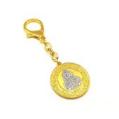 Good Health & Well-Being Medallion Keychain1