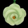 Graceful Rose Jade Pendant with Necklace5