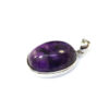 High Grade Sugilite Cabochon Pendant with 925 Silver Frame3