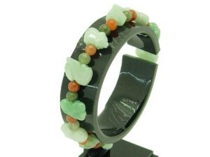 Jade 12 Zodiac With 5Mm Multicolor Rutilated Bracelet1
