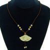 Jade Bat With Coin Necklace2