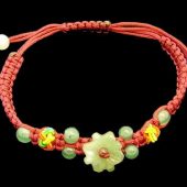 Jade Flower Blossom Bracelet1