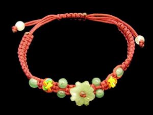 Jade Flower Blossom Bracelet1