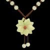 Jade Flower Blossom Necklace3